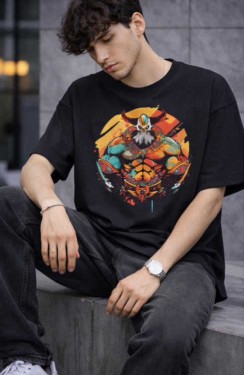 Kingdom Unisex Oversized Tee