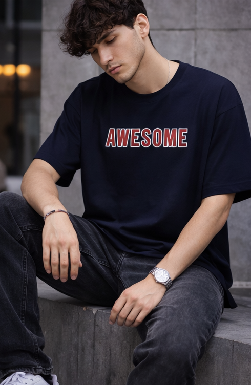 Awesome Unisex Oversized Tee