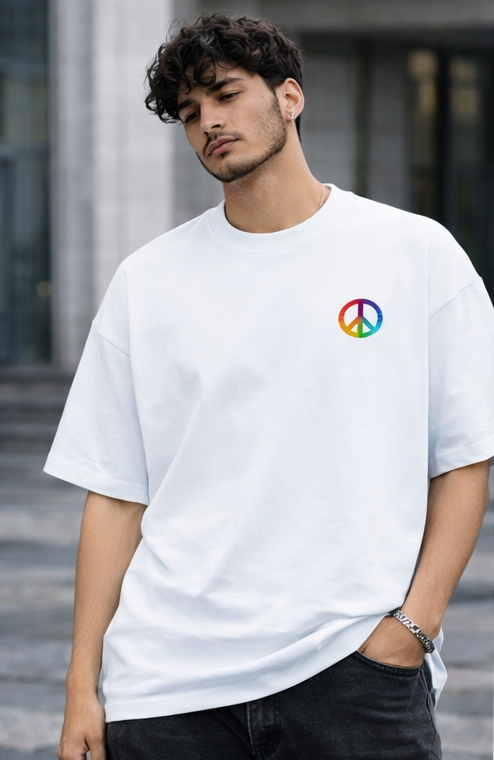 Peace Oversized Tee