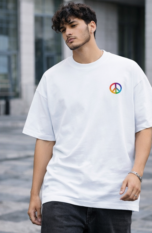 Peace Oversized Tee