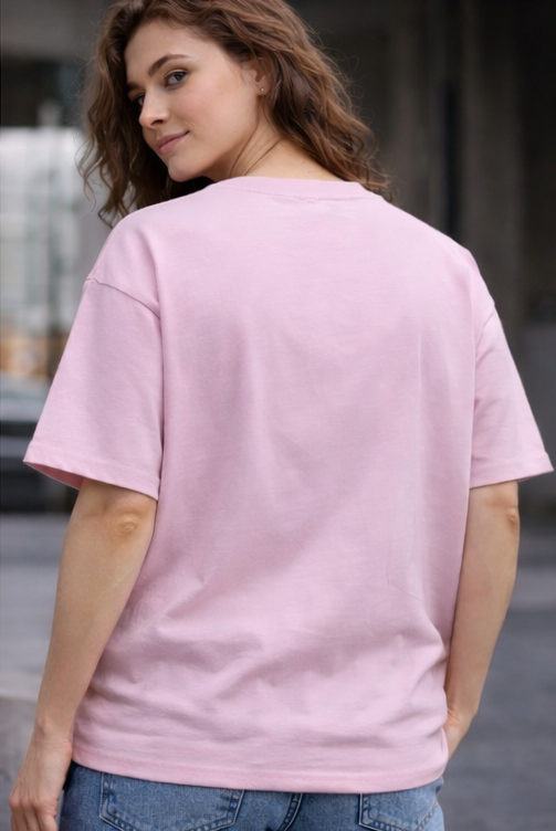 Resting Beach Face Unisex Oversized Tee